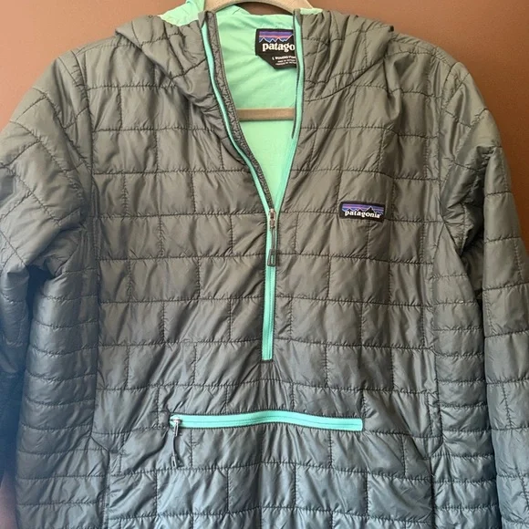Patagonia Pullover Quilted Hoodie Jacket - Picture 2 of 7